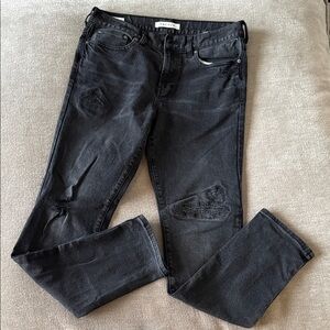 PacSun Charcoal Stacked Skinny Jeans